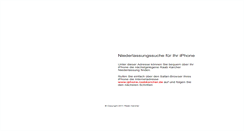 Desktop Screenshot of iphone.raabkarcher.de
